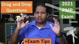 PMP 2021, 5 Drag and Drop Questions in 8 minutes