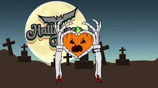 Animación de Halloween Love Pumpkin