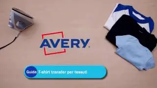 Fogli termo-trasferibili da stampare Avery: personalizza t-shirt e tessuti in colori chiari e scuri