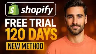 Shopify Free Trial 120 Days ✅ How To Get Shopify 4 Months FREE Trial (2025)