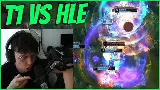 Caedrel's Reaction To T1 VS HLE Series
