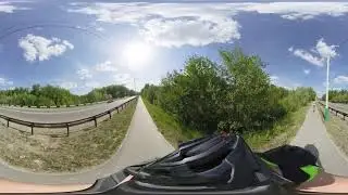 Russia 360 - Penza - Cycle path from village to center