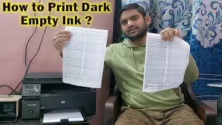 How to Print Dark in HP LaserJet Printer M1136 MPF | Printer Light Print Problem Fix | Laser Printer