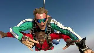 Skydiving over the Desert in Swakopmund Namibia | My Turn