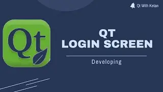 Qt Login Screen | Develop Or Create Login Screen | Qt C++ | Qt Creator | Qt Tutorial