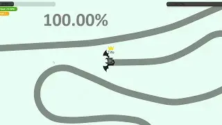 Paper.io 3 Map Control: 100.00%