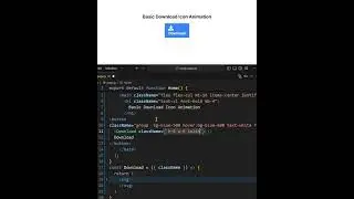🌀✨Spinning Download Button Animation with Tailwind CSS!  