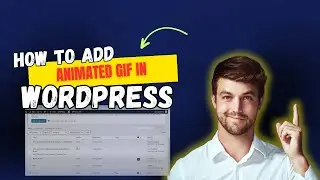 How to Add animated gif in wordpress