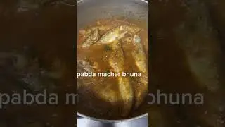 pabda macher bhuna ) pabda Fish curry )