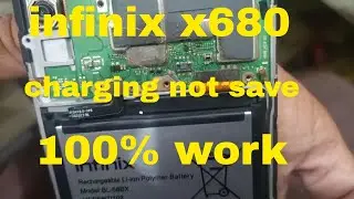 infinix x680 charging not save solution