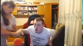 Vjlink хочет себя убить.Бой с креслом и стульчиком!