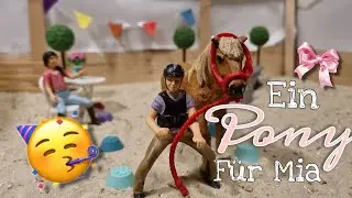 Ein Pony für Mia💗🎀Ich überrasche meine Schwester!😱Schleich Geschichte