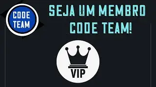 Seja um membro Code Team!