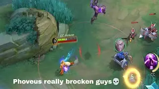 Chou vs phoveus. phoveus is really brocken guys💀but easy game😏