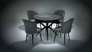 BEST ROUND TABLE RUBY ASSEMBLED  ( STALO RUBY SURINKIMAS )