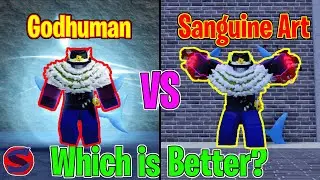 Godhuman VS Sanguine Art - Which is Better? Blox Fruits