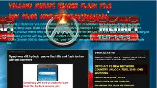 Symphony v92 frp lock remove flash file and flash tool no without password