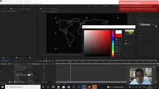 HOW TO CREATE ROTATING EARTH SPHERE IN ADOBE AFTER EFFECT CC 2019 WITHOUT PLUGIN