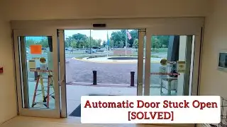 Dorma Automatic Door Stuck Open troubleshooting 