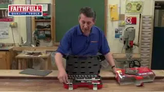 Faithfull 25 Piece 3 8 Sq  Drive Metric Socket Set