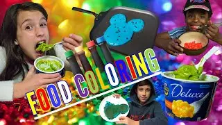 Food Coloring Fun in Quarantine