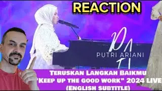 Putri Ariani - Teruskan Langkah Baikmu LIVE reaction