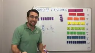Fractions - Simplifying Fractions with Fraction Bars