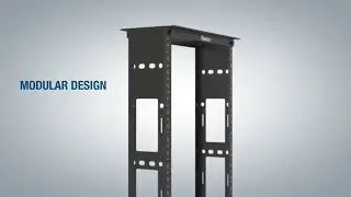 Panduit 2- Post Rack Family Comes with Cable Management Options And Modular Designed | Panduit