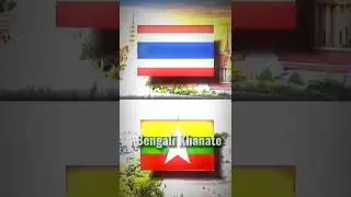 Thailand vs Myanmar 🇹🇭🇲🇲 | Bengali Khanate #thailand #myanmar #geography #comparison #country