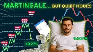 I Martingale Only During the DEAD Market Hours... and DOUBLED My Account!