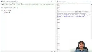 How To Split Windows Path with Python