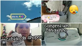 lavando roupa +minha nova aquisição pra casa 🥰