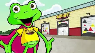 Animated Still/Social Media Eye Catcher For Boost Trampoline Parks