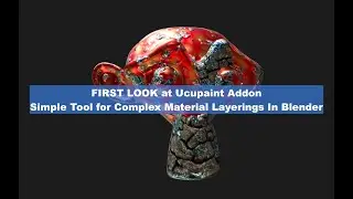 BSLIVE First Look at Ucupaint for Complex Materials Layering in Blender.