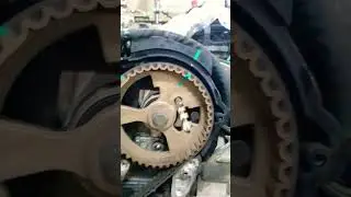 Замена ремня ГРМ. CITROEN C4 PICASSO engine 1.6 HDI (DV6C).