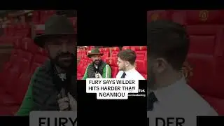 Tyson fury says who punches harder between Wilder and Ngannou