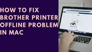 How to fix problem Brother Printer offline in mac