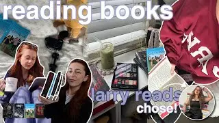 reading books 