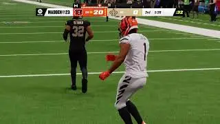 Bengals at Saints: Week 6 Madden Simulation