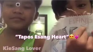 Mackie Wrote “ESANG❤️” on a Paper 😝