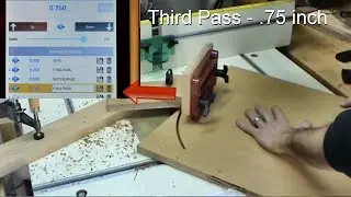 Router table Circle Cutting the MLCS PowerLift Pro - Android controlled woodworking router lift