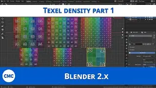 Blender 2.8x: Texel Density Pt.1