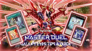 BEST GALAXY EYES PHOTON Support Tips & Guide Rank Duels! | Yugioh Master Duel