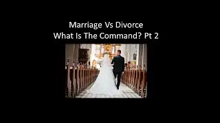 Marriage Vs Divorce Pt 2 by Pastor Wayne Fox (10/20/2024)