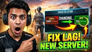 #PUBG_Mobile How to change your Server In PUBG Mobile | Usama Khan Tips
