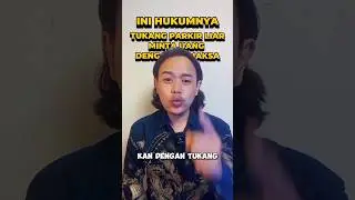 HUKUM TUKANG PARKIR LIAR MINTA UANG PARKIR DENGAN MEMAKSA