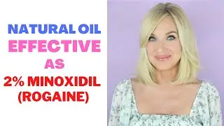 ALL NATURAL HAIR LOSS TREATMENT EQUIVALENT TO 2% MINOXIDIL (ROGAINE)!