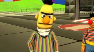 Bert Feeds His Fish SFM Animation