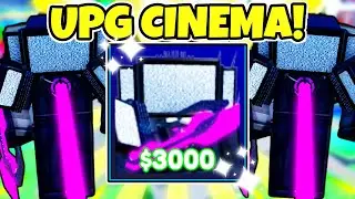 I Got The NEW GODLY *UPGRADED TITAN CINEMAMAN* In Toilet Tower Defense! (Showcase) Roblox!