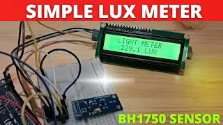 Simple Lux Meter - DIY Light Intensity Meter
